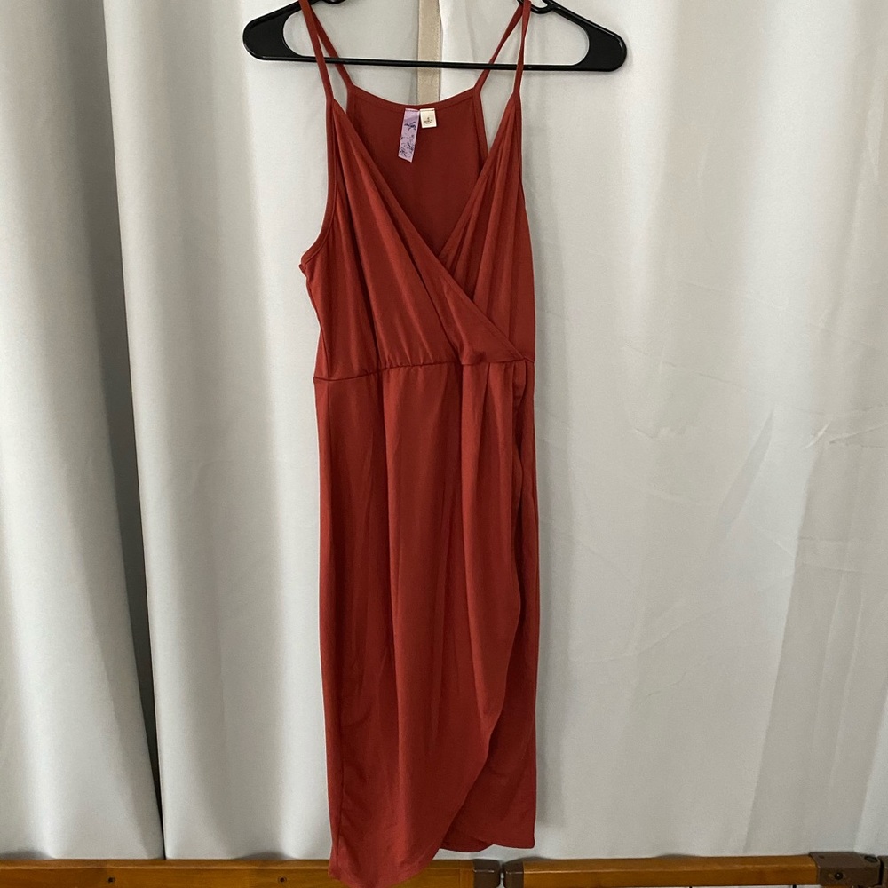 Burnt Orange/Red Dress